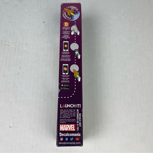 Groot Marvel Wall Decals Decalcomania New 10 Pieces Bring To Life Stick App - Picture 7 of 7